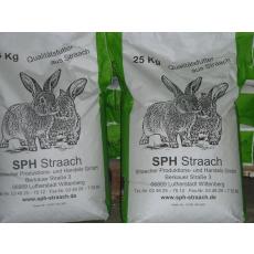 Kaninchenfutter - Hasenfutter mit Kokzi Pelletsform  25 kg Sack